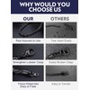 Mens 6MM Rope Chain Necklace 22 Inch Solid Stainless Steel