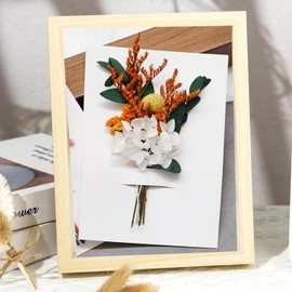 Kisstta 2x Geburtstagskarte, Geburtstagskarte Frau, Geldgeschenk Geburtstag DIY inklusive Trockenblumen und Juteband, Geburtstagskarte Lustig für Freundin, birthday card, Geburtstagsgeschenk