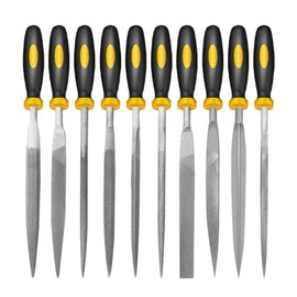 10 Pcs Metal File, Metal Files for Steel, File Set, Metal Files, Needle Files, Needle File Set, File Set for Metal, Metal File Set for Wood Metal DIY Project, Metal File Set