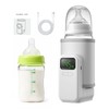 Portable Bottle Warmer - Travel-Easy,Fast Warming,6-Speed Temperature Control,Comfortsble Baby Feeding