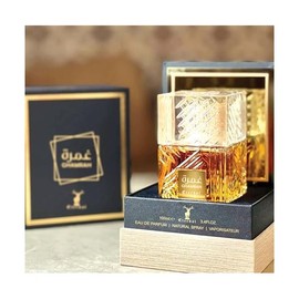 Maison d'Orient GHAMRAH Niche Collection Dubai 100 ML (3.4 oz) EDP for Men and Women - Spicy Gourmand Perfume with Cognac, Cinnamon, and Vanilla - Long-Lasting Unisex Fragrance