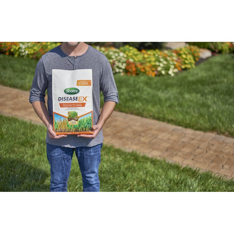 Scotts DiseaseEx Lawn Fungicide, Controls and Prevents Disease Up to