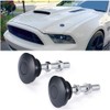 Unifizz 2PCS Car Quick Latch Hood Pins Universal 2.44" Diameter
