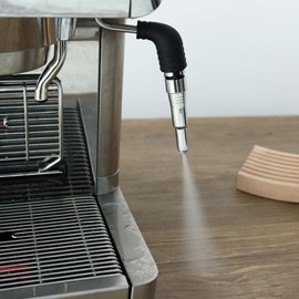 Replacement Steam tube compatible with Delonghi Dedica Coffee Machine EC685 ECO310 ECO311 EC9355 ECP35.31 stainless steel single-hole nozzle steam wand part