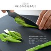 Fkstyle Chopping Board, Stylish, Round Cutting Board, Elastomer, Black, Dishwasher