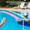 Solar Pool Fountain with Lights-7 RGB Colors & 42 Lighting