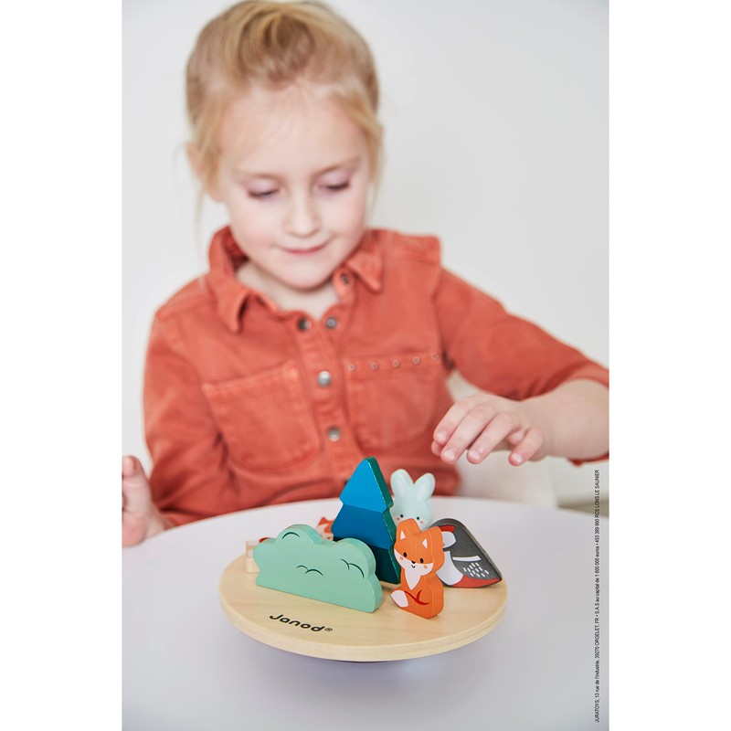 Janod dès Balance Game Made of FSC Wood Ecosystem Theme