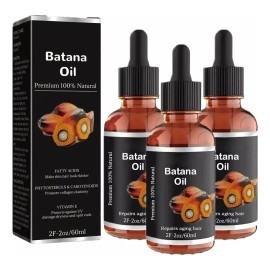 Aceite De Batana Para Crecimiento Del Cabello Hidratada 3pcs