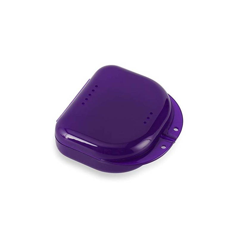 Annhua Aligner Case, Denture Case, Mouthpiece Case, Perforated and Breathable