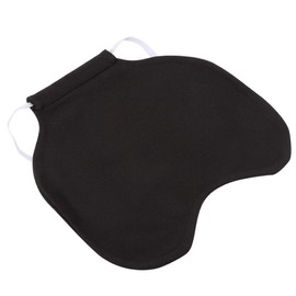 Pet Feather Protection Fixer Back Wing Protection High-Quality Cloth Hen Chicken Saddle Apron Double Jacket, black