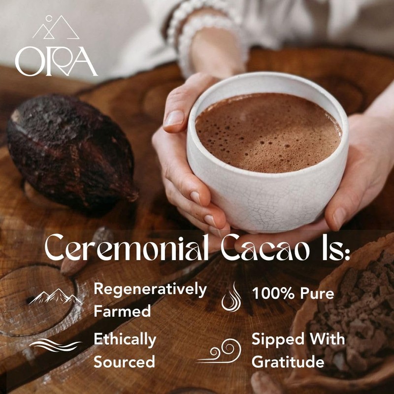 ORA Ceremonial Cacao - Uplifting Uganda - Organic 100% Cacao