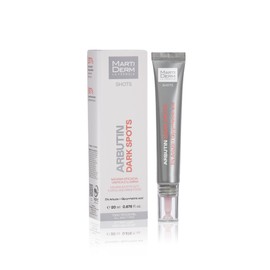 MartiDerm SHot Arbutin Dark Spots, Efecto despigmentante, Ilumina y Unifica el tono de la piel. 20 ml