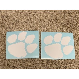 Clemson Tigers Full Size Football Helmet Decals