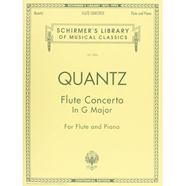 Flute Concerto in G Major: Schirmer Library of Classics Volume 2006 Flute and Piano (Schirmer's Library of Musical Classics)