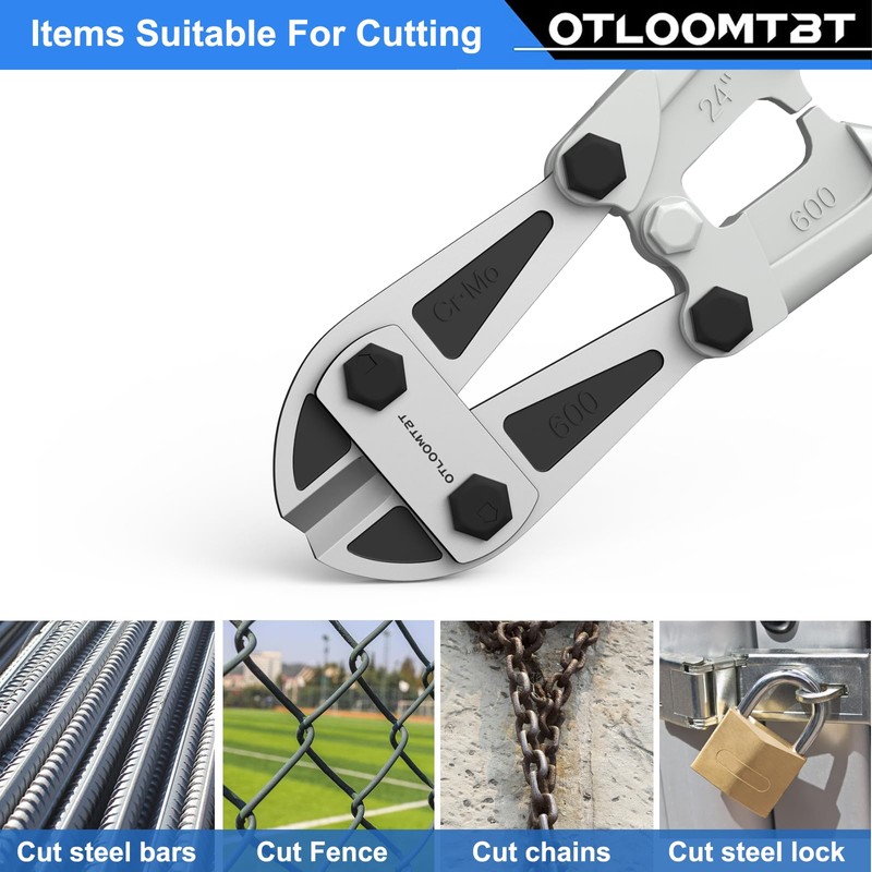 OTLOOMTBT 24 In Heavy Duty Bolt Cutter - Industrial Chromium