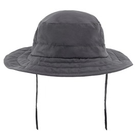 Connectyle Kids UPF 50+ Bucket Sun Hat UV Sun Protection Hats Summer Play Hat (Dark Grey)