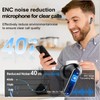 Csasan Wireless Earbuds, 2025 Bluetooth 5.3 Headphones HiFi Stereo Ear