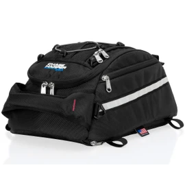 Chase Harper USA 5400 Tail Trunk- Water-Resistant, Tear-Resistant, Industrial Grade Ballistic Nylon - Universal Fit with Adjustable Strap Mounting System – Black