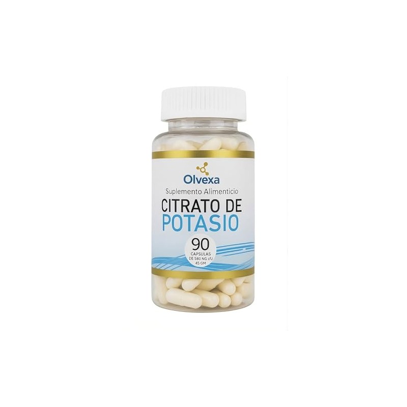 Citrato Potasio 500 Suplemento Calambres Musculares Balance Electrolítico Hidratación Alta