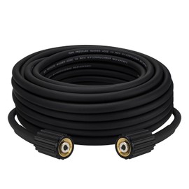 FEVONE 50 ft x 1/4 in. Pressure Washer Hose with M22 Fittings, 3200PSI
