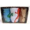 Dinosaur Fossil 3 Pair Crew Box Set, multicoloured