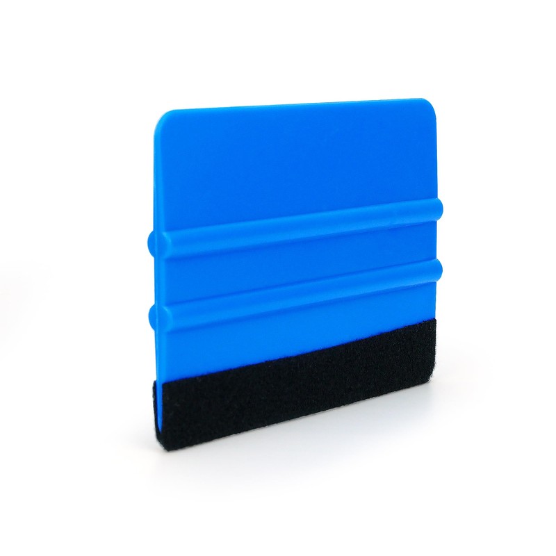 Umaki Wallpaper Tools Plastic Smoother, 21cm+10cm Felt Squeegee and Trimming