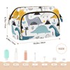 senya Travel Makeup Bag Cosmetic Bag Wide-open Pouch Toiletry bag