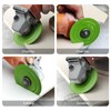 LOZLIN 3PCS 115MM Vacuum Brazed Ultra-Thin Multi-Pore Flat Abrasive Sheet