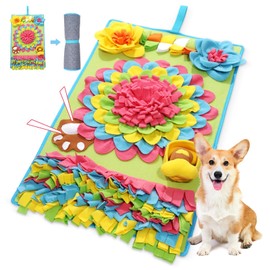 ORIA Snuffle Mat for Dogs, 30.7x18.9 Inch Interactive Sniff Mat, Nosework Feeding Mat for Boredom, Stress Relief, Encourages Natural Foraging Skills, Slow Feeding Mat for Small Medium Large Breed