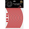 Autodomy Rim Sticker Reflective Complete Set for 2 Wheels from