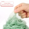 GoWorth Loofah Sponge Pack of 4, Deep Cleansing Body Scrubber