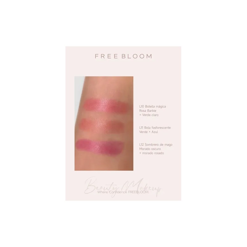 Barra De Lapiz Labial Mágica Que Cambia De Color De