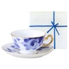 Okura Ceramic 8011/6C Blue Rose Cup & Saucer