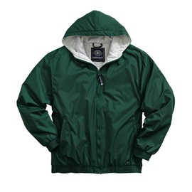 The "Performer Collection" Performer Nylon Jacket from Charles River Apparel,Forest green,Adult XX-Large