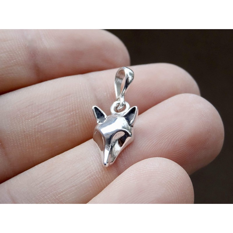 Fox Pendant Sterling Silver 925 Wild Animal Charm Unisex Jewellery