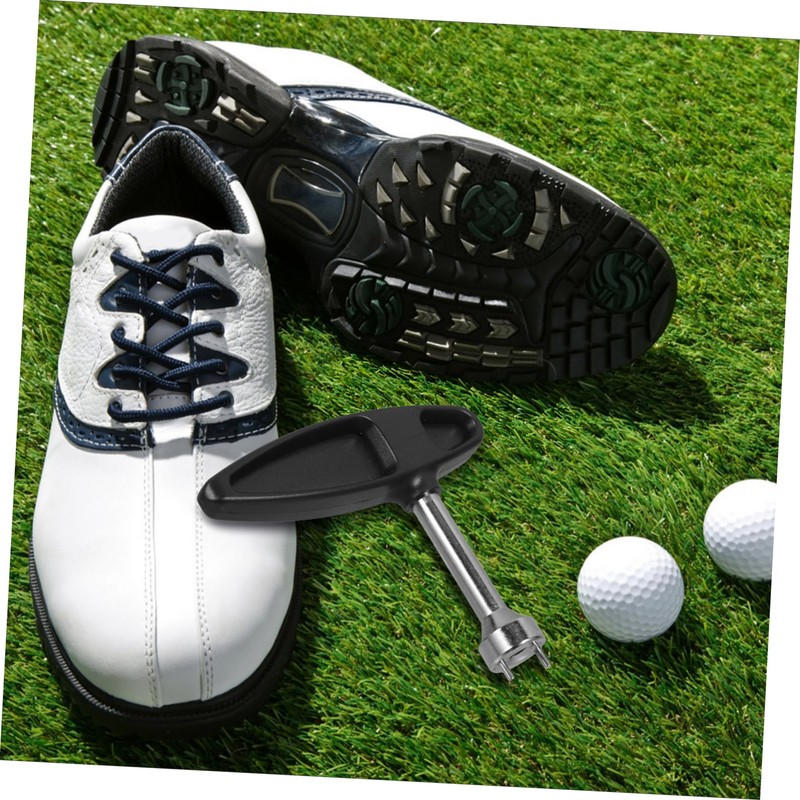 KOMBIUDA Tools Shoes Spike Wrench Plastic Handle Black Long Pegs