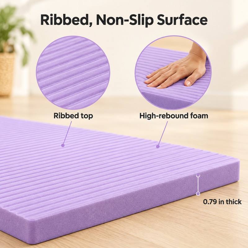 Foam Balance Pad – 17.32 x 11.81 Inch Non-Slip High-Rebound