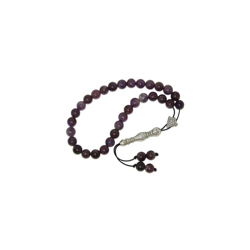 W61 Loose String Greek Komboloi Prayer Beads Worry Beads 6mm