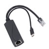 Gigabit PoE Splitter for Pi 5 5B, 5V 4A PoE