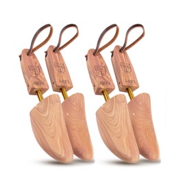 HOUNDSBAY Cowboy Boot Trees, Cedar Western Boot Tree for Men & Women, Shoe Tree for Boots, Boot Stretcher & Shaper (Pack of 2)