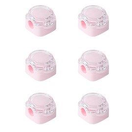 6 Pack Magnetic Cable Clips,Cord Organizer Holder,Cable Tidy Tools,Cord Holder for Desk Cable Management,Cable Organiser for Wall,Office,Car,Desk,Nightstand (Pink)