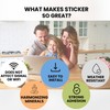 6 Pcs Phone EMF Neutralizer Protection Stickers for Smart Phones
