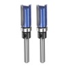 Sourcing Map 2pcs 1/4" Shank 1" Cutting Length 1/2" Cutting