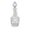 Twine Vintage Cut Crystal Decanter - Liquor Decanter for Wine,