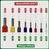 QUADRIOS GmbH Crimping Pliers with 1200 Wire End Ferrules Set