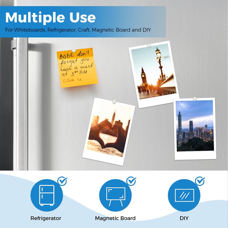 Wukong N45 Tiny Magnets, 5x1mm | 100 Pack Magnets Small