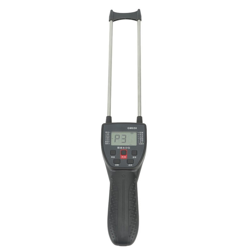 Digital LCD Grain Moisture Meter Dual Probe Backlight Grain Moisture