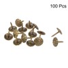 sourcing map Upholstery Nails Tacks 8mm Head Dia Retro Round