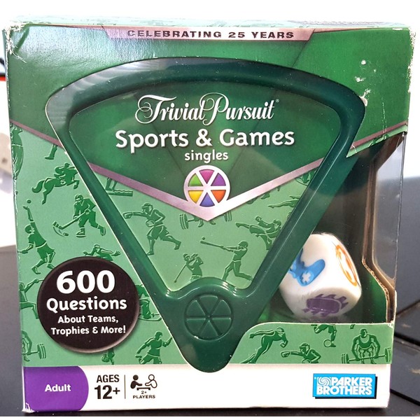 Trivial Pursuit Singles - Sports & Games by Hasbro