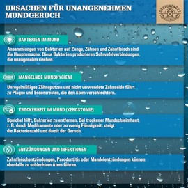Floral® Pastillas Contra el Mal Aliento con Vitamina D3 y Lactobacillus Salivarius – 60 Comprimidos para 2 Meses – Refresca el Aliento sin Enjuague Bucal – Scheunengut®